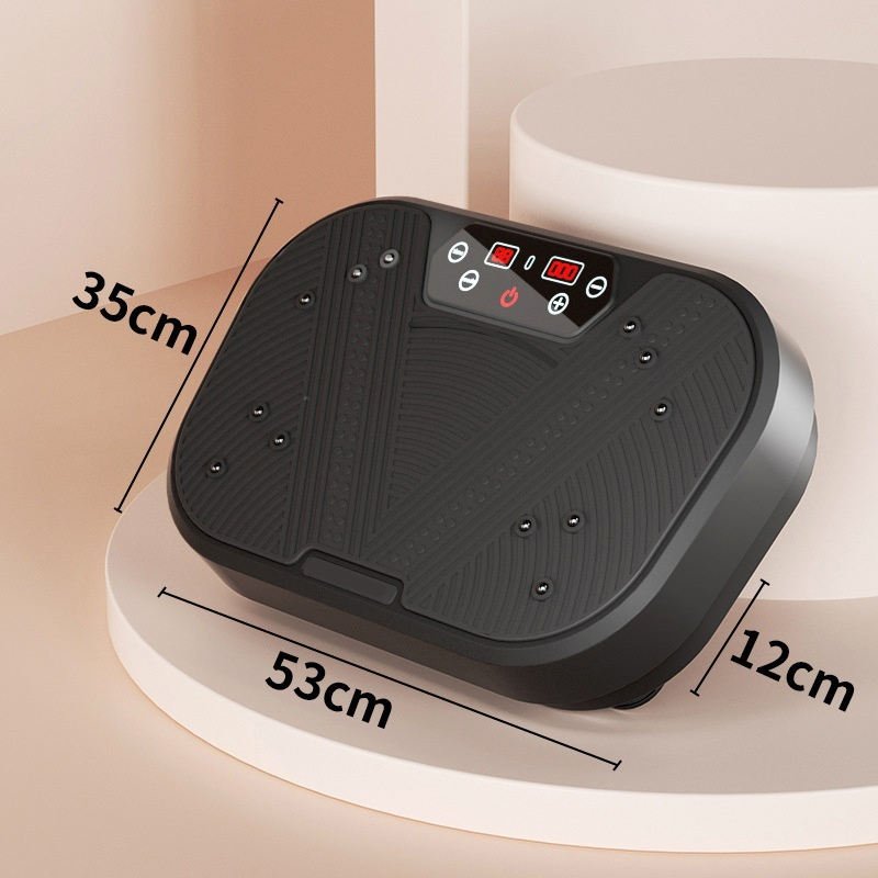 vibration plate exercise machine | 120/200 speed levels, high frequency vibration, portable lazy fitness platform for home weight loss